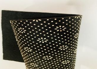 شعرت إبرة ألياف البوليستر 100 ٪ لكمات حجم مخصص / سمك