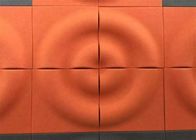 لوحات مثبطات اللهب ثلاثية الأبعاد للحوائط الصوتية تمتص الضوضاء عزل جدار الفن العزل الحراري