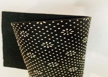 شعرت إبرة ألياف البوليستر 100 ٪ لكمات حجم مخصص / سمك